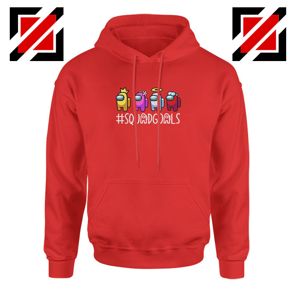 Among Us Squad Red Hoodie