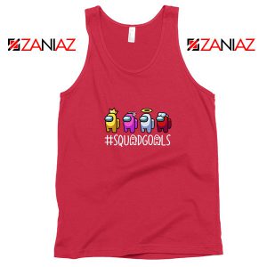 Among Us Squad Red Tank Top