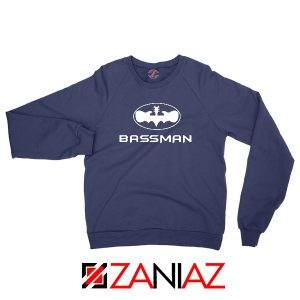 Bassman Guitarist Navy Blue Sweatshirt
