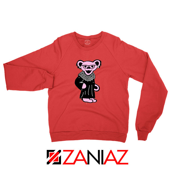Bear Grateful Dead Red Sweatshirt