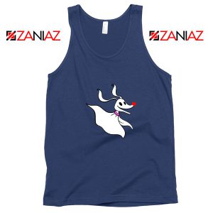 Best Deals The Nightmare Christmas Navy Blue Tank Top