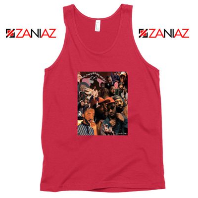 Brent Faiyaz Graphic Red Tank Top