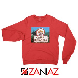 Camp Indianola Red Sweatshirt