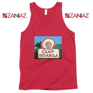 Camp Indianola Red Tank Top
