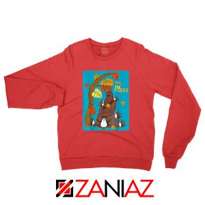 Chewbacca Here For The Porgs Red Sweatshirt