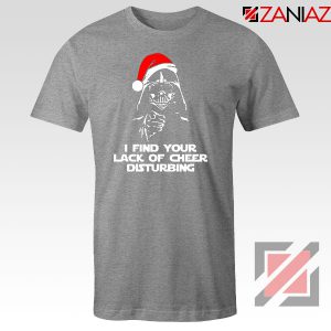 Darth Vader Christmas Sport Grey Tshirt