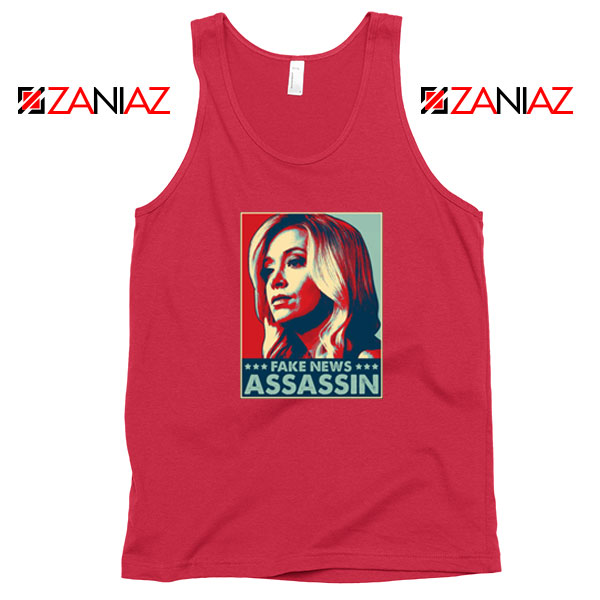 Fake News Assassin Red Tank Top