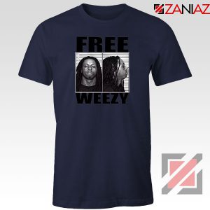 Free Weezy Navy Blue Tshirt