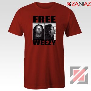 Free Weezy Red Tshirt