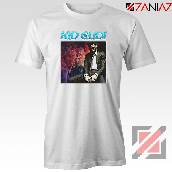Kid Cudi Black Rap White Tshirt