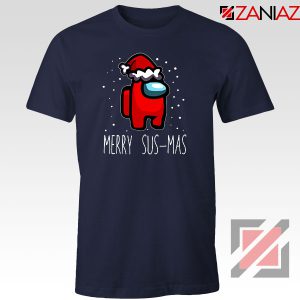 Merry Sus Mas Navy Blue Tshirt