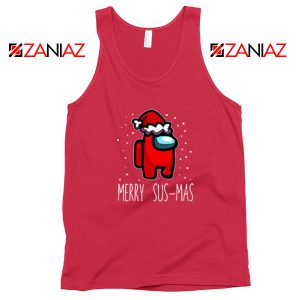Merry Sus Mas Red Tank Top
