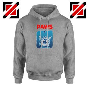 PAWS Cat Lovers Sport Grey Hoodie