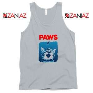 PAWS Cat Lovers Sport Grey Tank Top
