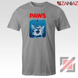 PAWS Cat Lovers Sport Grey Tshirt