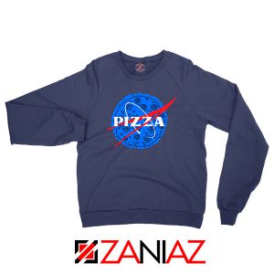 Pizza NASA Navy Blue Sweatshirt