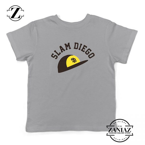 Slam Diego Team Kids Sport Grey Tshirt