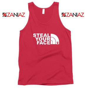 Steal Your Face Jam Band Red Tank Top