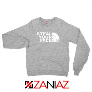 Steal Your Face Jam Band Sport Grey Sweatshirt