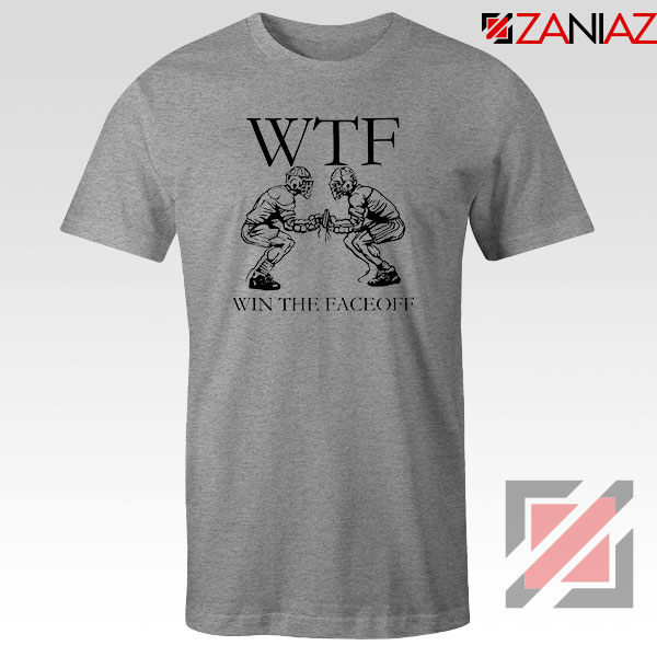 Win The Face Off Sport Grey Tshirt