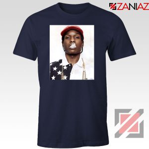 ASAP Rocky Navy Blue Tshirt