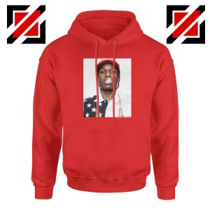 ASAP Rocky Red Hoodie