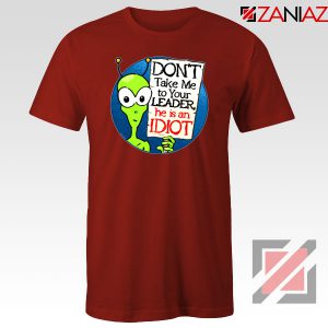 Government Aliens Red Tshirt