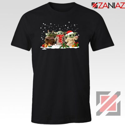 Grogu Snow Christmas Tshirt