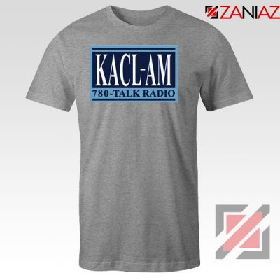 KACL AM Radio Sport Grey Tshirt
