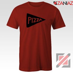 Pizza Graphic Red Tshirt