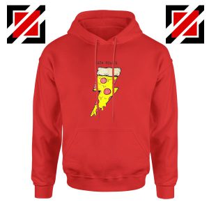 Pizza Power Red Hoodie