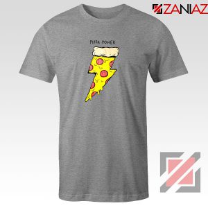 Pizza Power Sport Grey Tshirt