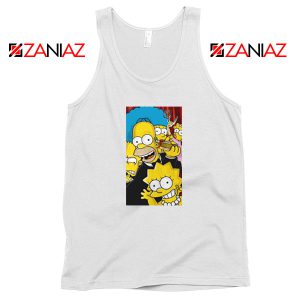 Simpsons Family Tank Top – Retro Cartoon Graphic Wear