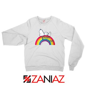 Snoopy Dream Rainbow Sweatshirt
