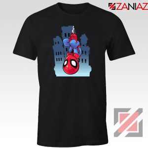 Spiderman Action Black Tshirt