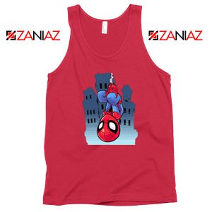 Spiderman Action Red Tank Top