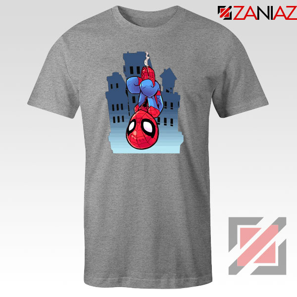 Spiderman Action Sport Grey Tshirt