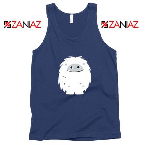 Abominable Smile Graphic Movie Navy Blue Tank Top