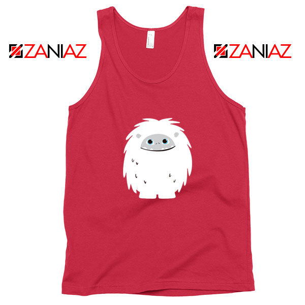 Abominable Smile Graphic Movie Red Tank Top