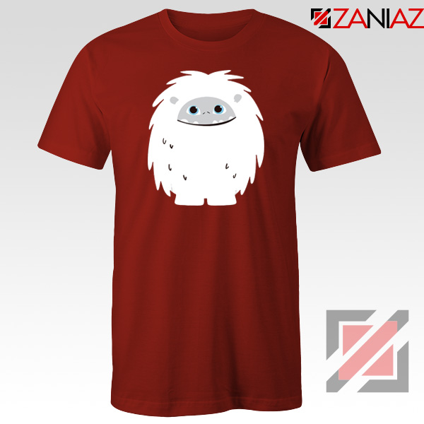 Abominable Smile Graphic Red Tshirt
