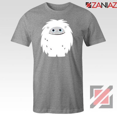 Abominable Smile Graphic Sport Grey Tshirt