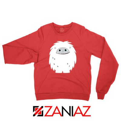 Abominable Smile New Graphic Red Sweatshirt
