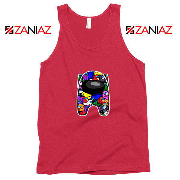 Among Us Online Game Best Red Tank Top