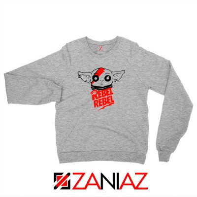Baby Rebel Yoda Design Best Sport Grey Sweatshirt