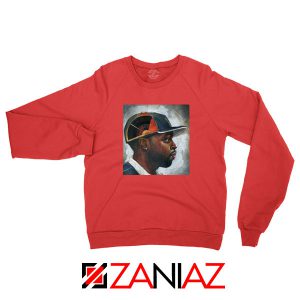 J Dilla American Rapper Red Sweatshirt
