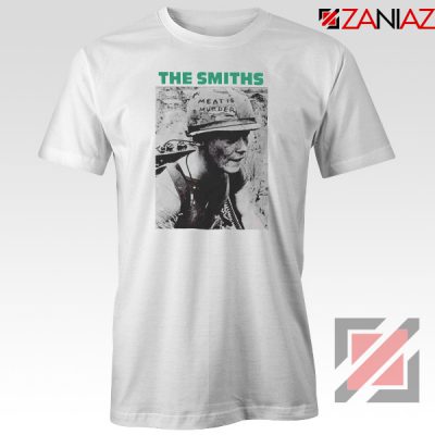 Meat Is Murder Album The Smiths White Tshirt