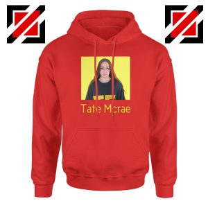 Tate Mcrae Graphic Red Hoodies