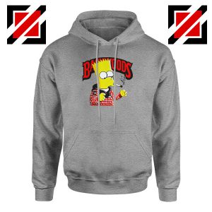 Backwoods Bart Simpson Best Sport Grey Hoodie