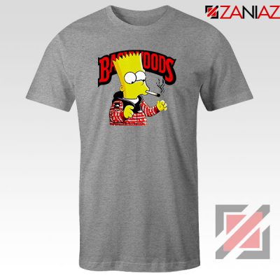 Backwoods Bart Simpson Best Sport Grey Tshirt
