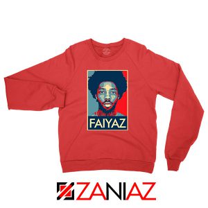 Brent Faiyaz Poster Best Red Sweatshirt